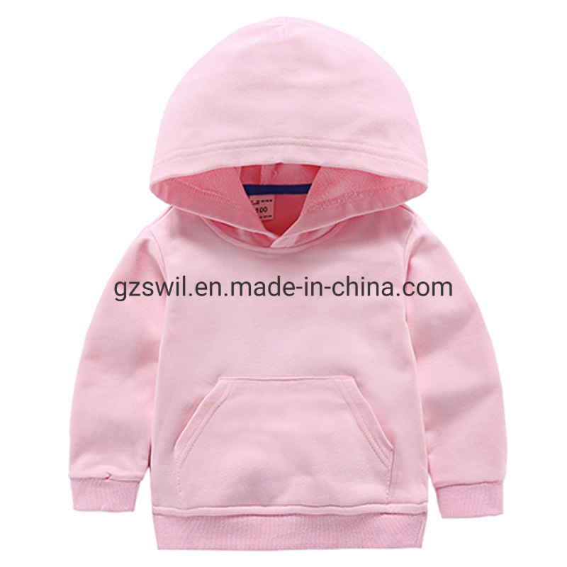 Custom High Quality 100% Cotton Children Hoodies for Kids