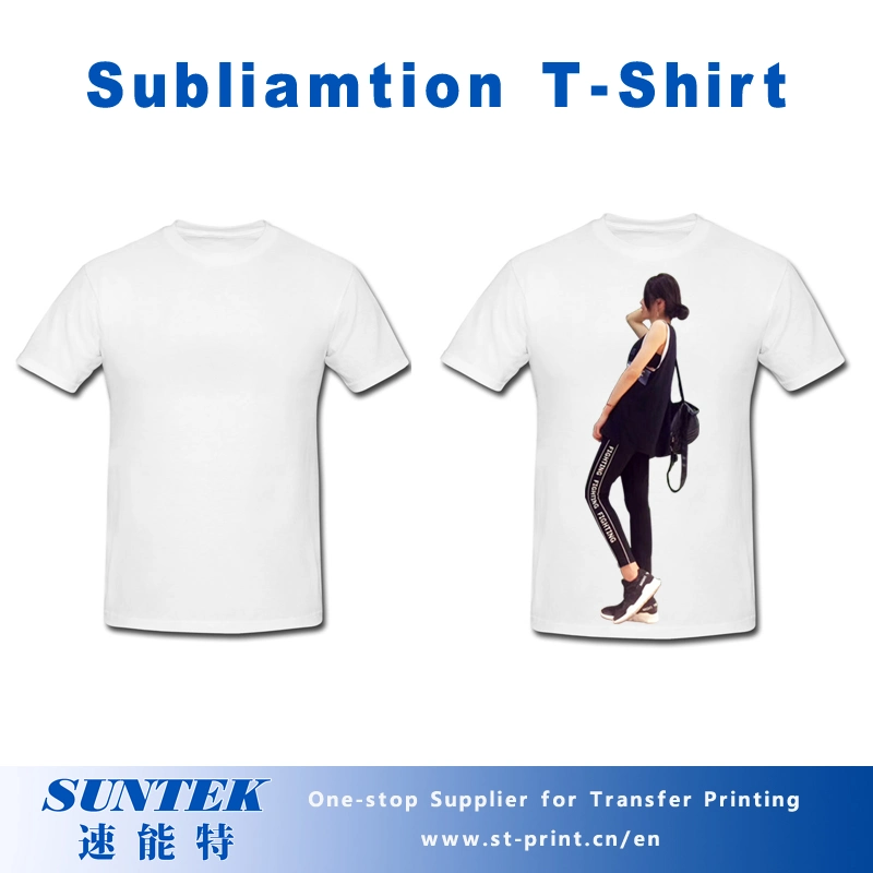 Sublimation Polyester Color Stitching Raglan Short Sleeve Tshirts for Kids