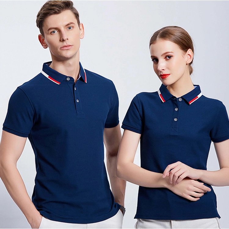 Custom Logo Men Polo Shirts for Work Polo T Shirts Shorts Business Summer Short Sleeve Shirt Unisex