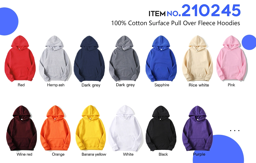 Hot Sale Wholesale Custom New Yellow Men&prime; S Hoodies Loose Casual Men&prime; S Hoodie