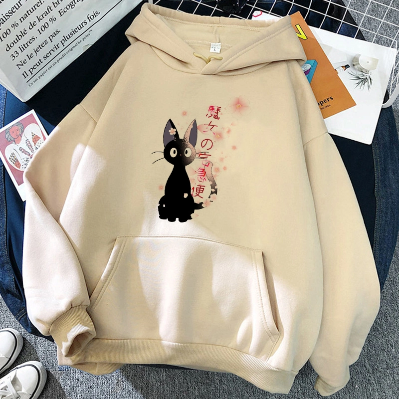 New Customized White Cartoon Picture Men&prime; S Hoodie