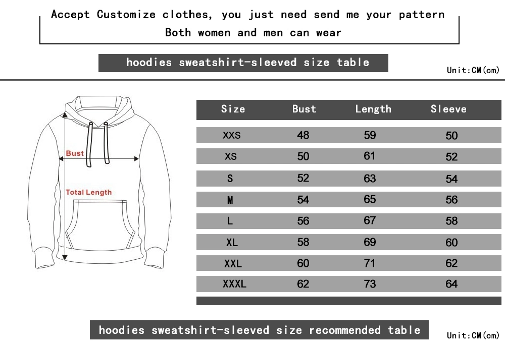 New Customized White Cartoon Picture Men&prime; S Hoodie