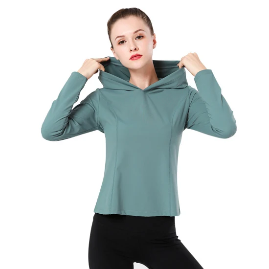 New Design Wholesale Womens Yoga Wear Tank Top Ladies Gym Sexy Hot Sportswear Fitness Track Suit Wear Longsleeve Shirts Sweatershirt